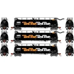 Athearn 15053 Gatx Tank Train A/b & Int.