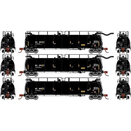 Athearn 15063 Gatx Tanktrain A/b & Int 1 Athearn 15063 Gatx Tanktrain A/b & Int