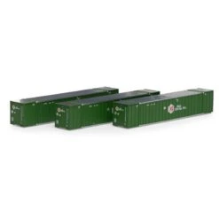 Athearn 17309 Hub Group 53' Container 3pk #2, N