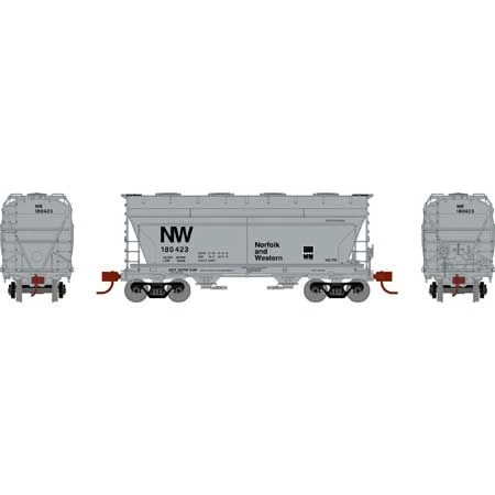 Athearn 24675 N&W Covered Hopper 1 Athearn 24675 N&W Covered Hopper