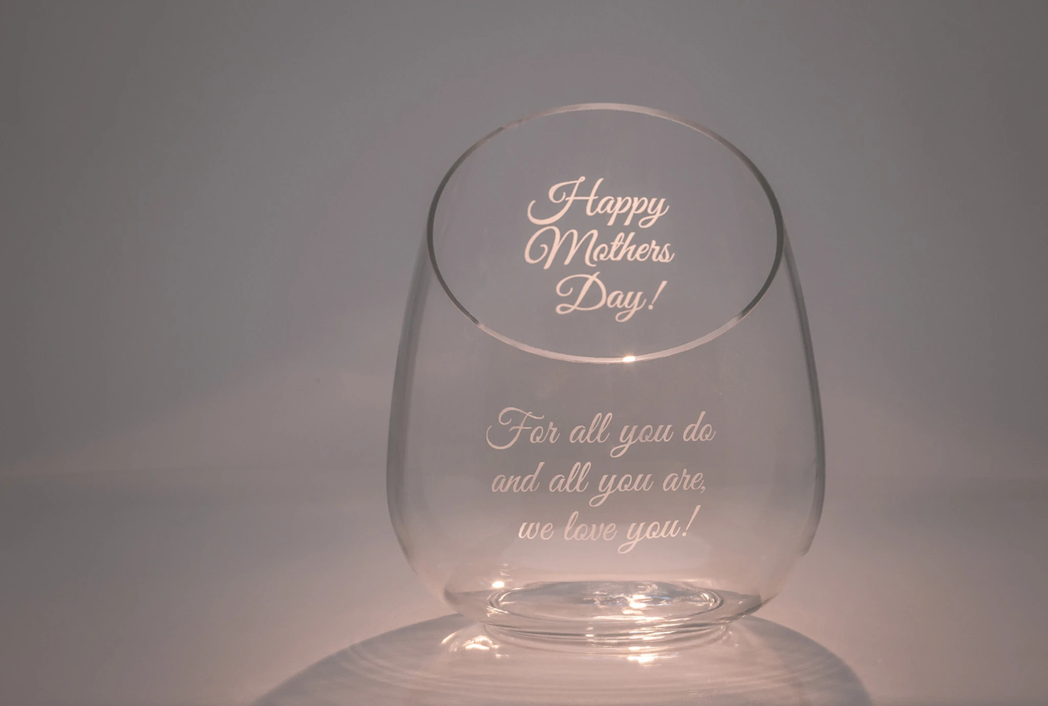Personalized Mother's Message Sapporo Angle Vase 2 Personalized Mother's Message Sapporo Angle Vase - Image 2
