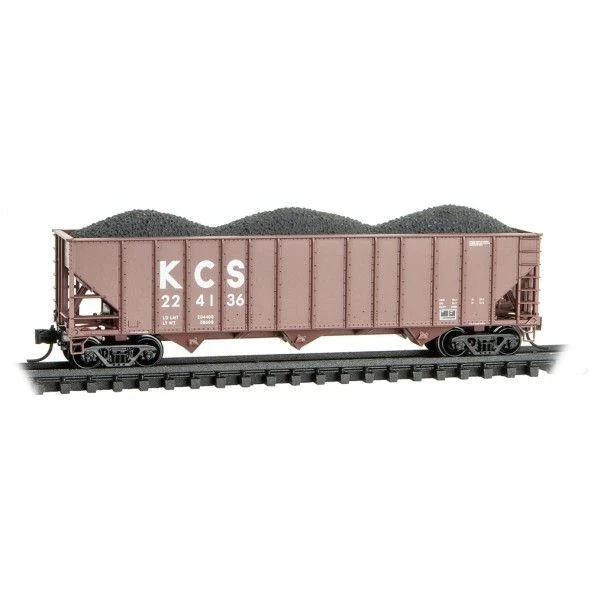 Micro Trains 10800550 Kcs 3 Bay Hopper, N Scale 1 Micro Trains 10800550 Kcs 3 Bay Hopper, N Scale