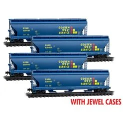 Micro Trains 98300199 Golden West Hoppers 4pk, N