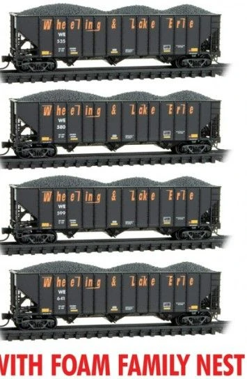 Micro Trains 99300194 W&le 3 Bay Hopper Foam Nest 1 Micro Trains 99300194 W&le 3 Bay Hopper Foam Nest