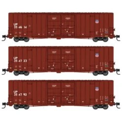 Micro Trains 99302150 UP 60' Rib Side Hi Cube 3pk