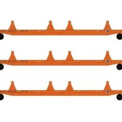 Micro Trains 99302203 Csx Rail Repair Flt Car 3pk