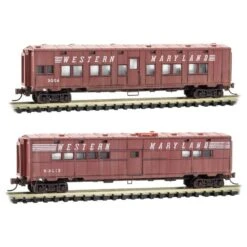 Micro Trains 99305570 Western Maryland Wthrd 2pk