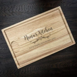 Grandparent's Personalized Charcuterie And Chopping Board