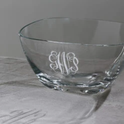 Aviva 9” Personalized Occasional Bowl