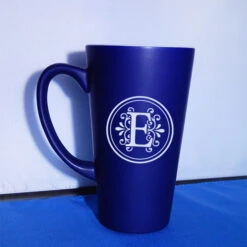 Blue Funnel Mug Personalized