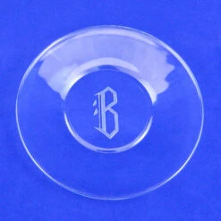 Monogrammed Round Plates (Set Of 4) 7 Monogrammed Round Plates (Set Of 4) -Fairview shop CS901B 44808.1650901609
