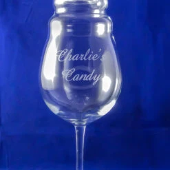 Personalized Small Footed Candy Jar