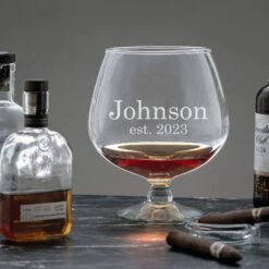 Personalized Over Sized Brandy Glass